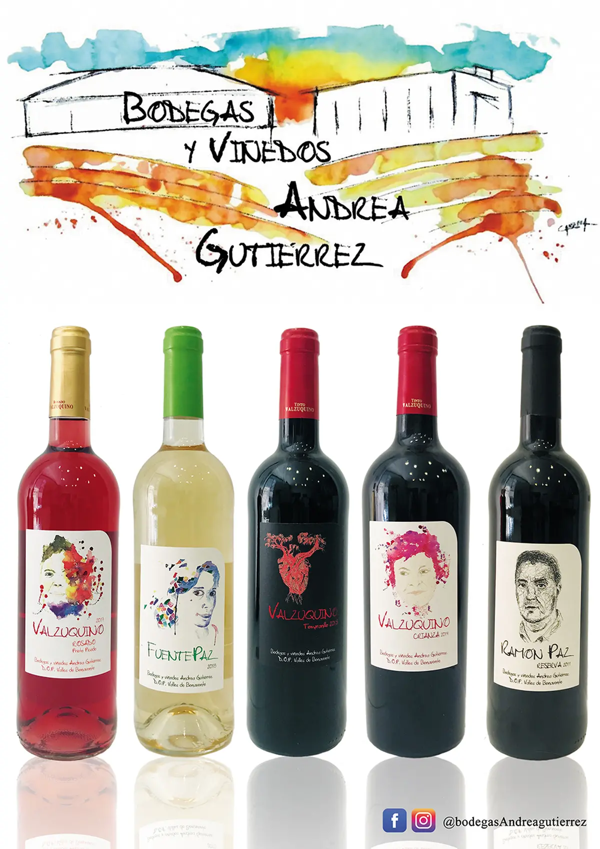Bodega Andrea Gutierrez Ferreras gama vinos.webp